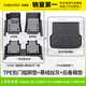 車(chē)麗友 汽車(chē)腳墊TPE尾箱墊專(zhuān)用于A(yíng)4L邁騰3系Q5L凱美瑞途觀(guān)L比亞迪特斯拉 TPE包門(mén)檻腳墊+慕絨絲灰+TPE后備箱墊 【5座 套裝】留言車(chē)型+年款