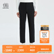 KOLON SPORT/可隆長褲 男子戶外休閑壓膠防潑水褲可水洗商務(wù)通勤褲子 LHLP4MT505-BK 黑色 XL（180/86A）