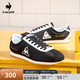 樂卡克（Le coq sportif）【蒙貝利爾】法國公雞男女春秋輕便透氣運(yùn)動休閑鞋 黑色 42