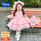 迪士尼（Disney）童裝洛麗塔公主裙女童連衣裙春秋季長(cháng)袖美樂(lè )蒂生日禮服兒童庫洛米 美樂(lè )蒂裙+裙撐 100 建議2~3歲（ 90-100cm）