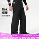 迪卡儂（DECATHLON）冬季戶(hù)外滑雪運動(dòng)男女加厚保暖防水單板滑雪褲 SNB 100 【24新款】男士黑色滑雪褲 XL