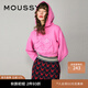 moussy 早春新品迪士尼合作款粉嫩米奇連帽衛(wèi)衣010HSQ90-0260 090粉紅色 均碼