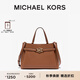 MICHAEL KORS邁克高仕 MK Angelina 女士中號(hào)手提包 牛皮棕 230 中號(hào)