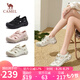 駱駝（CAMEL）溯溪鞋女戶外舒適透氣涉水丑萌涼鞋 L25M076026 杏色 36 