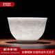 景德鎮(zhèn)官方家用喝茶單杯功夫茶杯影青白瓷八方聚財主人杯薄胎茶具品茗杯 八方聚財主人杯