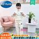 A 21 FUNB女童套裝春秋4-6歲洋氣7中大童休閑運(yùn)動(dòng)8衛(wèi)衣兩件套9哪吒兒童衣服 杏色套裝 130 適合120-130cm年齡6-7歲