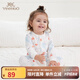 英氏（YEEHOO）嬰兒衣服夏季薄款嬰兒連體衣新生兒衣服 1歲-2歲