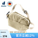 DEUTER 旅途城市休閑通勤斜挎包 男女純色胸前包 沙色 2L