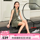 ROCKPORT七夕情人節(jié)禮物樂步真皮女鞋2025新款樂福鞋子平跟軟底單鞋小羊皮 米白色 38