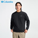 哥倫比亞哥倫比亞衛衣男款25秋冬新品加絨運動(dòng)圓領(lǐng)套頭打底衫AE3505 010 L