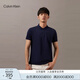 Calvin KleinJeans夏季男士商務休閑通勤ck翻領字母印花短袖T恤POLO衫J319635