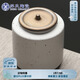 蘇氏陶瓷（SUSHI CERAMICS）茶葉罐時(shí)尚亞光鐵銹茶具配件（白）