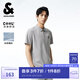 杰克·瓊斯（JACK&JONES）男裝25年精致虎頭刺繡涼感短袖polo衫男士夏季商務(wù)半袖翻領(lǐng)T恤 淺灰C39 M