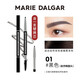 瑪麗黛佳（MARIE DALGAR）眉筆女防水防汗持久一字眉彩妝不易脫色初學(xué)者女神送親戚朋友長(cháng)輩 自然生動(dòng)眉筆01 #黑色