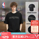 NBA官方湖人/勇士/快船王朝系列夏季運(yùn)動(dòng)休閑中性寬松T恤男純棉短袖 金州勇士T恤 L