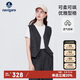 Navigare意大利小帆船女士疊穿西裝馬甲外套無(wú)袖開(kāi)衫2311094504 灰 L 
