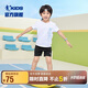 喬丹男童全碼套裝兒童夏季兩件套小孩短袖短褲套件 白色/黑色 130