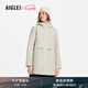AIGLE艾高棉服GORE-TEX防風(fēng)上衣防雨透汽可拆卸內(nèi)膽外套女士 砂粉色 BD174 均碼 38