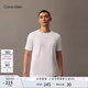 Calvin Klein運動【七夕禮物】25春夏男士ck跑步吸濕速干透濕短袖T恤GMS5K159 100-月光白 M