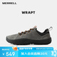 邁樂MERRELL邁樂休閑鞋男WRAPT低幫系帶防滑耐磨舒適裸足鞋