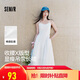 森馬（Semir）陳都靈|連衣裙女氣質(zhì)純色百搭2025夏季簡約風(fēng)吊帶裙109325114017