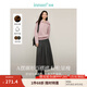 茵曼（INMAN）簡(jiǎn)約通勤百褶半身裙2025春秋女裝新款A(yù)字大擺顯瘦中長(zhǎng)款裙子 貴族灰-秋冬款 順滑毛感 L