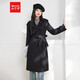 IEF/愛(ài)依服2025秋季新款韓版英倫風(fēng)通勤氣質(zhì)百搭顯瘦風(fēng)衣長(zhǎng)外套