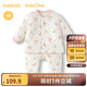 巴拉巴拉balaOne嬰兒套裝寶寶睡衣男女童長袖家居服2025夾棉208425134202