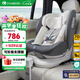 innokids兒童安全座椅嬰兒0-4-12歲汽車360度旋轉(zhuǎn)i-size認(rèn)證通風(fēng)IK18 【I-SIZE大滿貫】旗艦款霧凇灰