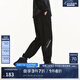 杰克·瓊斯（JACK&JONES）男裝春夏舒適純棉運(yùn)動褲紋理字母圖案裝飾時尚束腳褲衛(wèi)褲休閑男褲 E43 純黑色 版型偏大，卡碼拍小 S 170