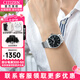 西鐵城（CITIZEN） 西鐵城男表自動機械表NH8350-雙歷機械商務男士腕表禮物送男友 NH8350-59EB魅黑鋼帶