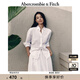 ABERCROMBIE & FITCH女裝25春夏經(jīng)典小麋鹿亞麻混紡歐若風(fēng)通勤長(zhǎng)袖襯衫KI140-5081 白色 XS (160/84A)
