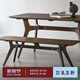 NORHOR英國Square roots原裝進口/中古復古Alvin橡木實木餐桌長凳G 煙熏長凳1.8米款 現(xiàn)貨