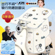 JCZS德國(guó)品牌車擋風(fēng)被夏季薄款防曬遮陽罩防水電瓶摩托車防風(fēng)防雨新款 【3D反光+雙口袋+可收納頭盔】粉 后座款