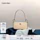 Calvin Klein【七夕禮物】腋下包通勤包包金屬字母拉鏈CK女包單肩法棍包DH3237 280-杏仁黃 OS