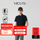 威可多（VICUTU）【智行Polo】男士潮流短袖T恤商務通勤翻領保羅衫上衣 藏藍色 2XL