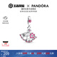 潘多拉（PANDORA）王者榮耀 x Pandora小喬桃花扇吊飾粉色浪漫diy設(shè)計(jì)女生串珠