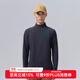 FJALLRAVEN北極狐24秋冬新款男運動(dòng)半高領(lǐng)保暖戶(hù)外休閑衣套頭抓絨衣04222175 555暗海藍 AL