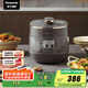 松下（Panasonic）【國(guó)家補(bǔ)貼】電壓力鍋 2升家用2-3人 24小時(shí)智能預(yù)約 一鍵排氣 無(wú)水烹飪可拆洗內(nèi)外蓋 SR-PB201-H