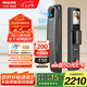 飛利浦（PHILIPS）智能門(mén)鎖人臉識(shí)別入戶(hù)門(mén)貓眼大屏指紋鎖防盜門(mén)電子鎖小藍(lán)盾702FVP