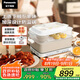 松下（Panasonic）【國家補貼】多用途鍋 多功能鍋 燒烤盤家用電火鍋電蒸鍋 聚嗨鍋 家用大功率 分體式小巧 NF-H1