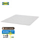 宜家（IKEA）HUNDLOKA哈德洛卡保護(hù)墊硬床墊純棉床褥保暖透氣護(hù)腰臥室 白色150x200cm