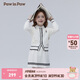 PawinPaw卡通小熊童裝2025年春夏新款女童翻領(lǐng)套裝裙氣質(zhì)優(yōu)雅
