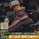 DANNER 丹納Moto GTX男女同款中幫摩托皮靴騎士靴防水復(fù)古工裝靴35940 35940-棕色-男款-D版 42