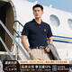 比華利保羅Beverly Hills Polo2025夏季新款男士休閑短袖polo衫 寶藍(lán)色 L