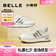 百麗（Belle）【張凌赫同款】小金甘運(yùn)動(dòng)鞋透氣女商場款休閑鞋D3X1DAM5預(yù)售 流光灰銀1.0 37