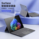 DUX DUCIS適用于微軟Surface Pro 12超薄背光藍牙鍵盤(pán)12英寸二合一筆記本平板外殼磁性無(wú)線(xiàn)鍵盤(pán)帶觸摸板 灰色
