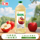匯源果汁100%蘋果汁2000ml*1瓶實惠桶裝2L純果汁飲料飲品嘗鮮裝