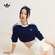 阿迪達(dá)斯 adidas【滔搏運(yùn)動(dòng)】三葉草女子CC LS TEE W長(zhǎng)袖T恤 JM8012 L