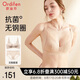歐迪芬內(nèi)衣女無鋼圈文胸套裝蕾絲內(nèi)衣內(nèi)褲小胸聚攏胸罩 XB0330